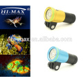 Nice Diving products ! Wide beam angle 140 degree 2400lm with Red/UV LED photography diving flashlights